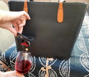 bolso secreto para vino