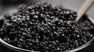 Caviar scarce and luxury.